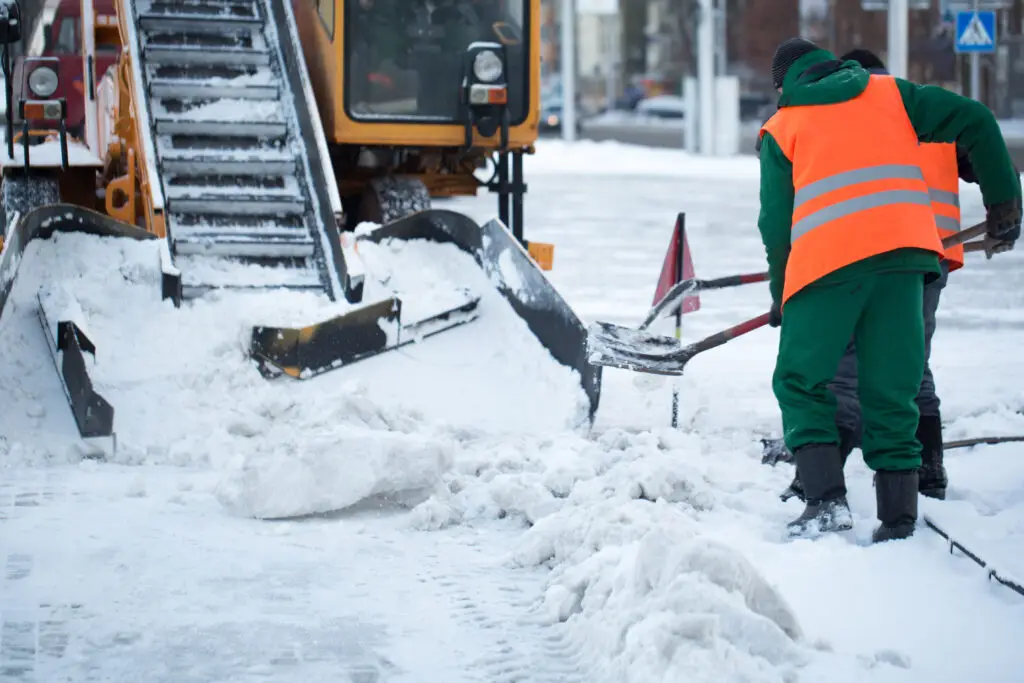 Winterdienst ist