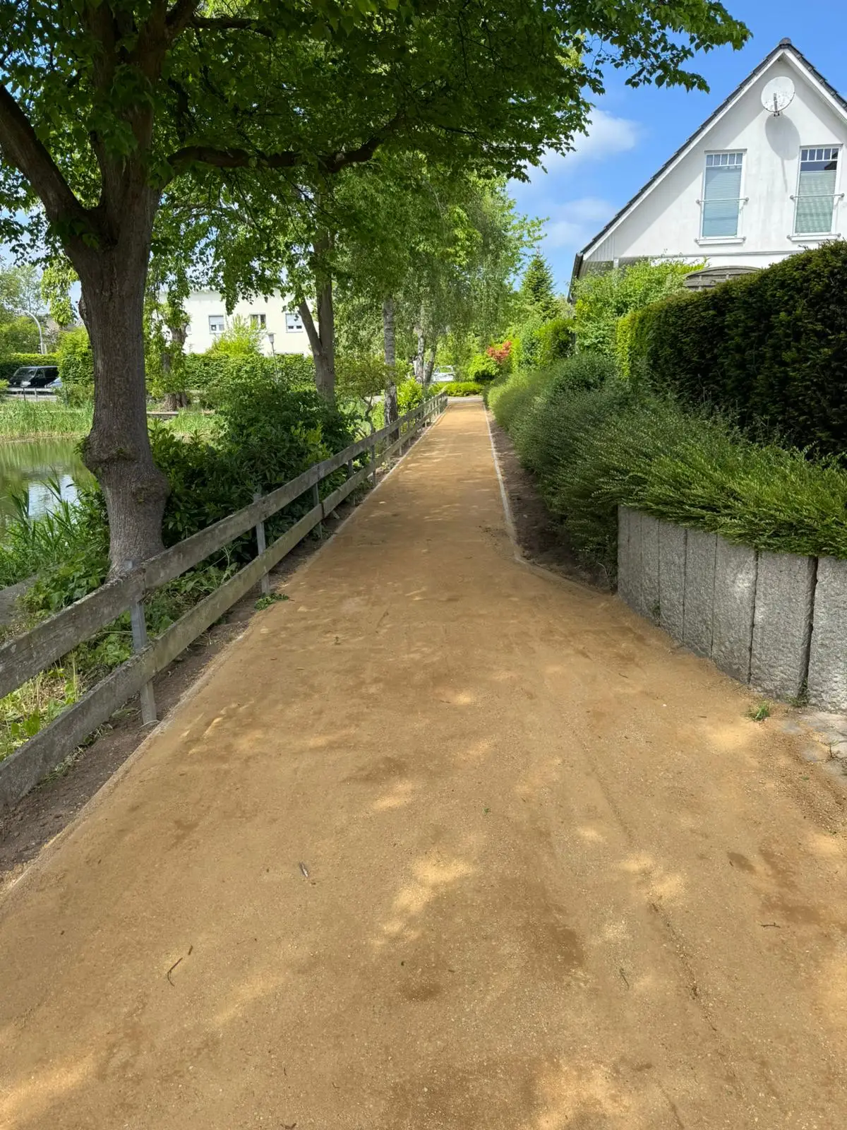 Wassergebundene Wege in Heikendorf & Kiel